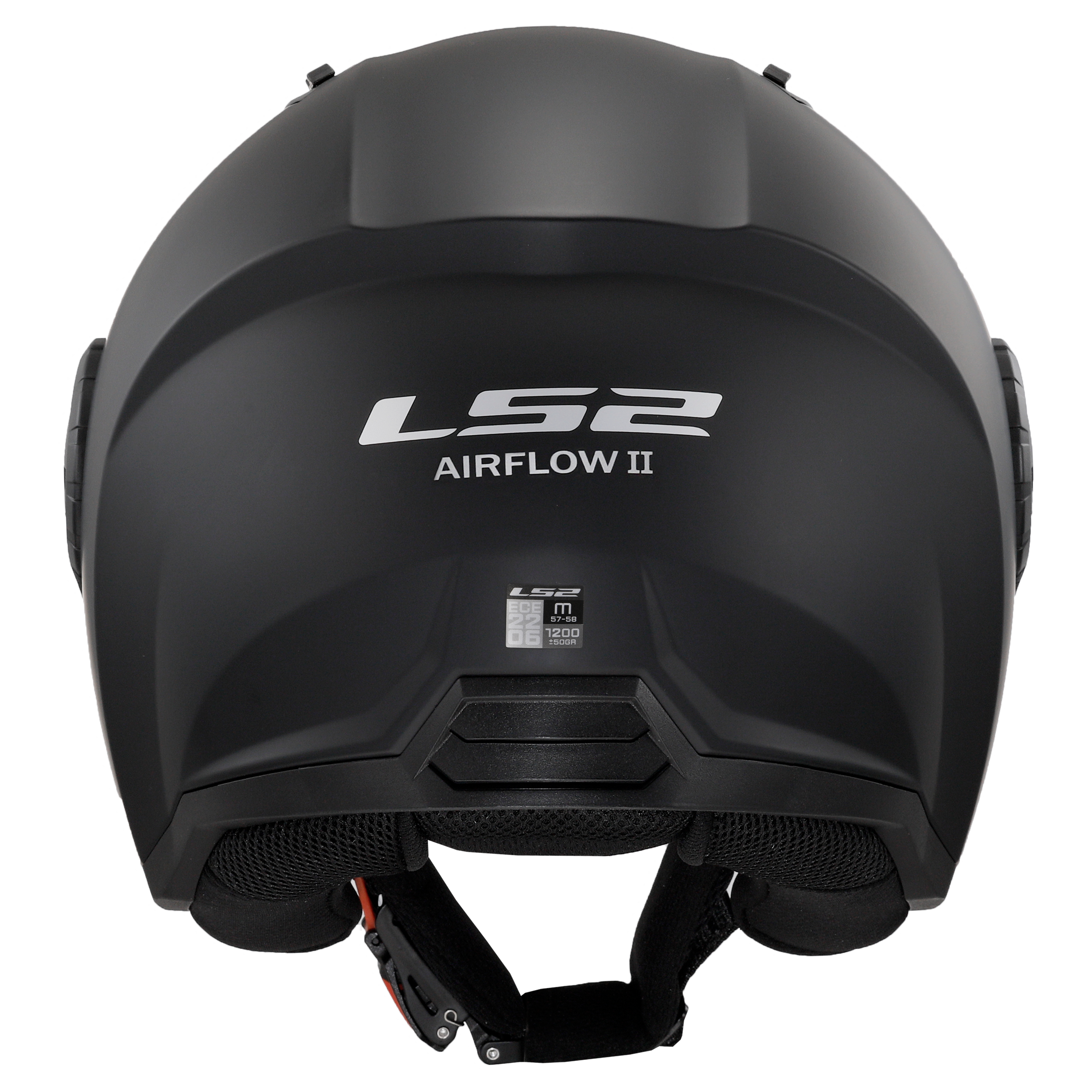 LS2 OF616 AIRFLOW II SOLID MATT BLACK-06
