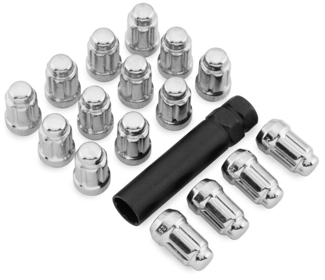 12mm x 1.25 TAPERED SPLINED LUG NUT - BOX OF 16