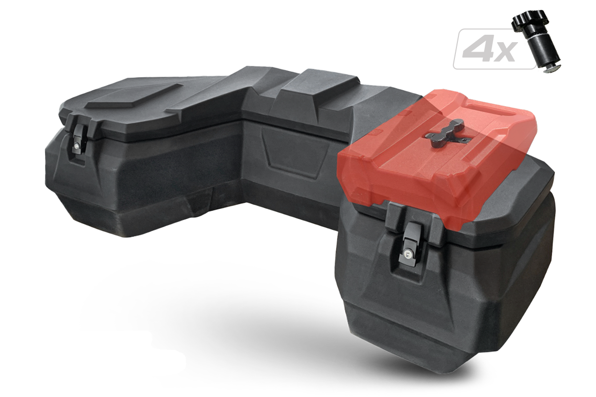 SHARK ATV plastový box AX112 na čtyřkolku Polaris Sportsman Touring 1000