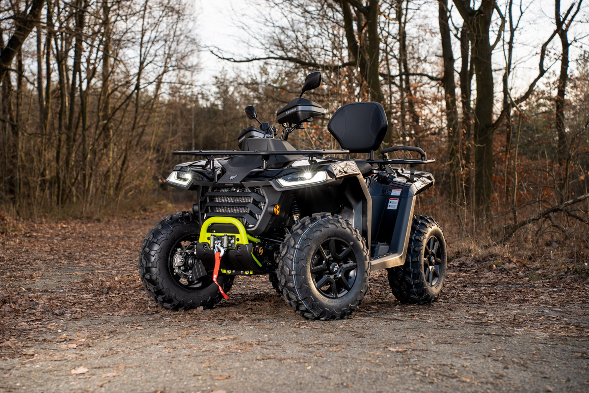 Segway AT5 L EPS, E5, Black/Green