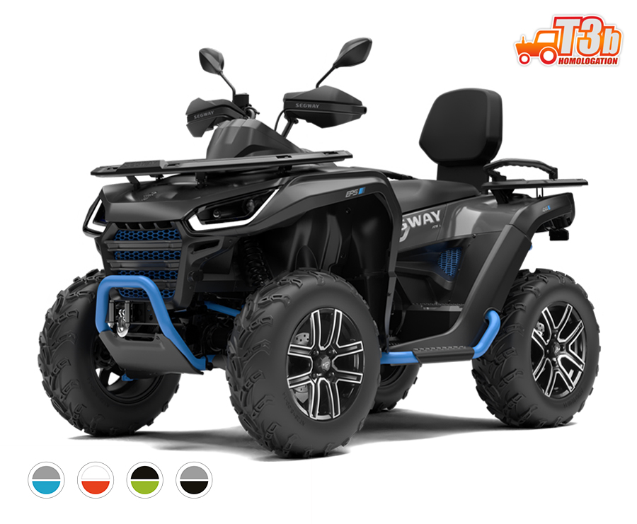 Segway Snarler AT6 L EPS, T3b, Silver/Blue