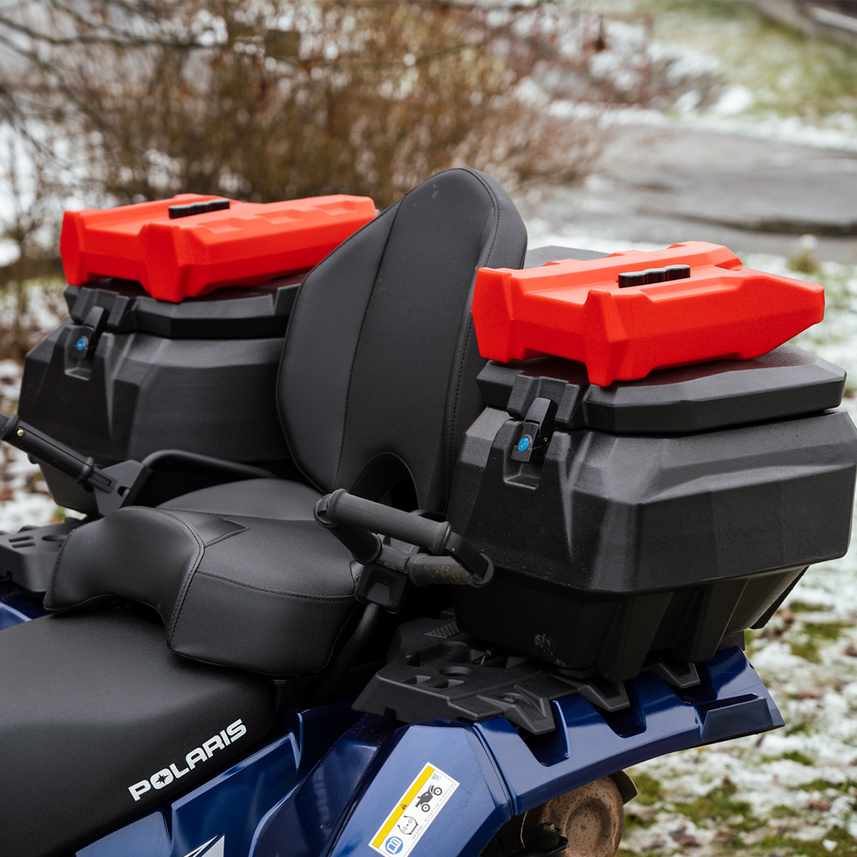 SHARK ATV plastový box AX112 na čtyřkolku Polaris Sportsman Touring 1000