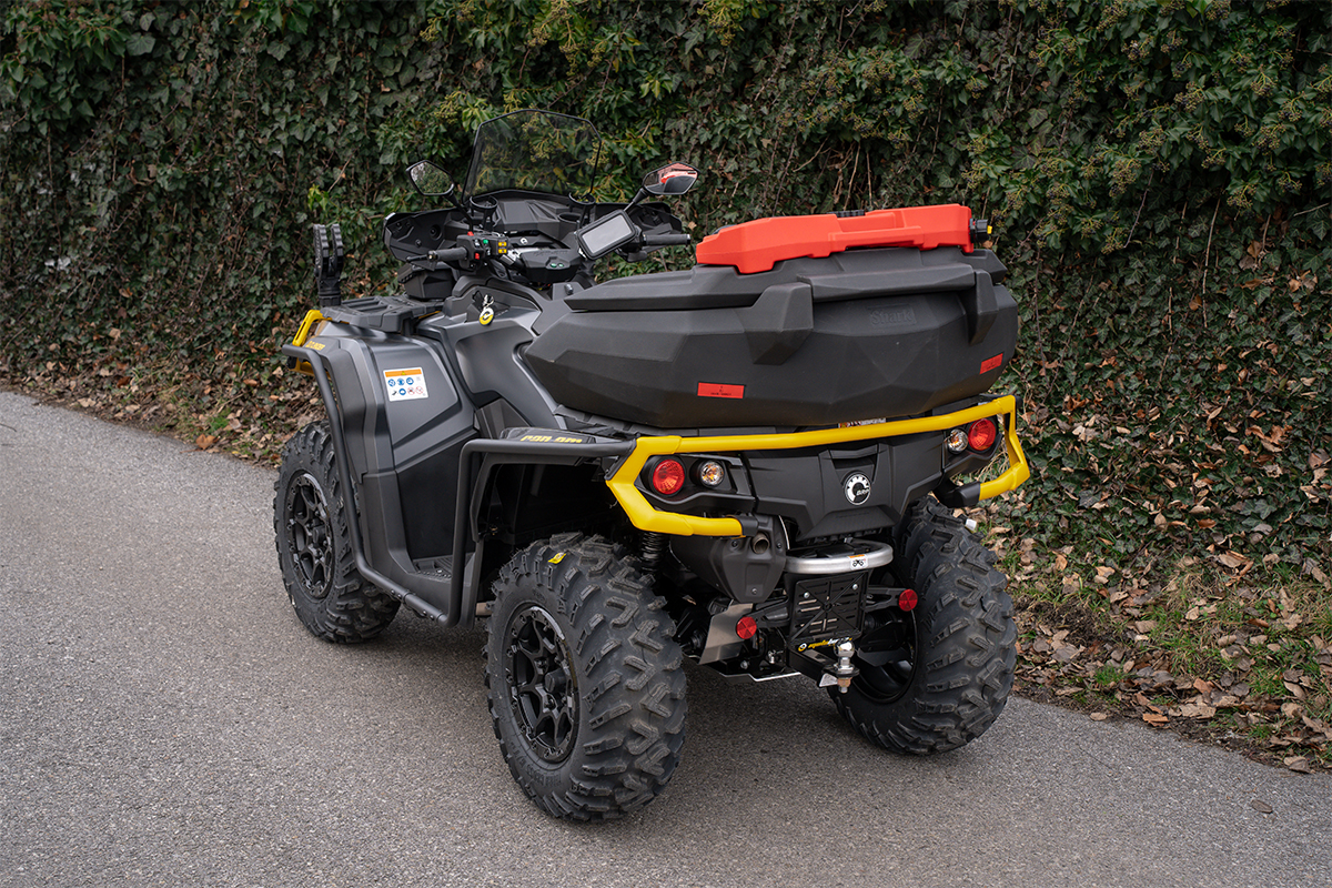 SHARK ATV Plastový Box AX130 na čtyřkolku CAN-AM Outlander 570 / 650 / 1000