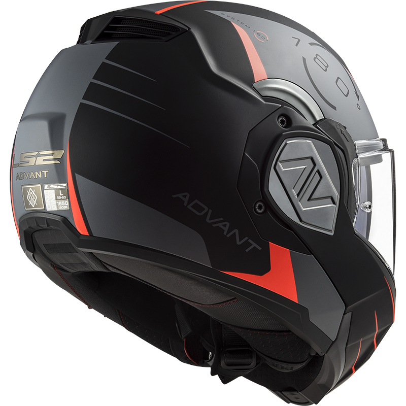 LS2 FF906 ADVANT CODEX MATT BLACK TITANIUM-06 S