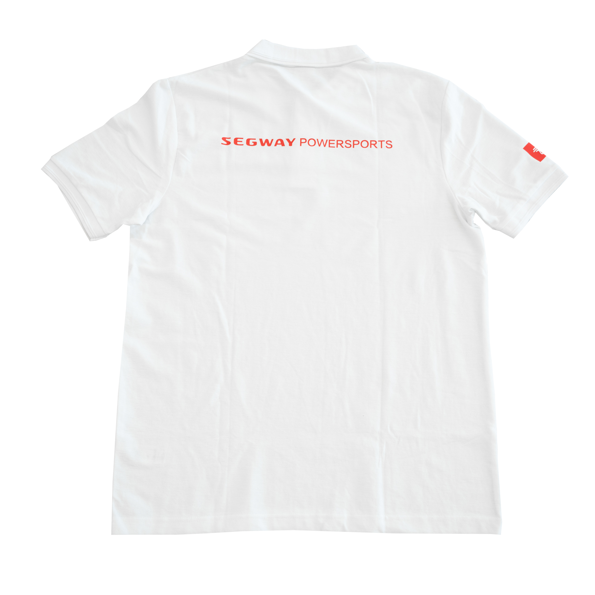SEGWAY POWERSPORTS White Men Polo T-shirt L