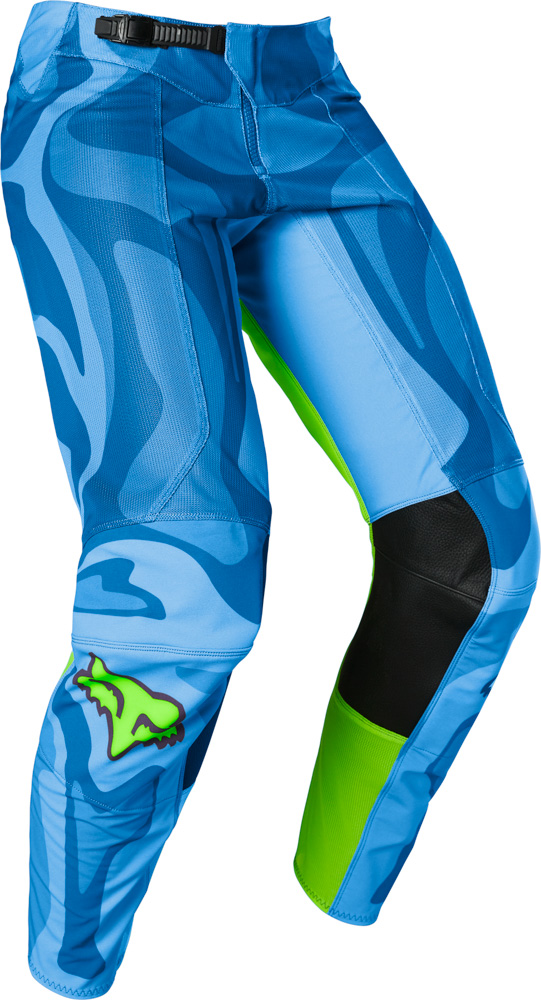 FOX Airline Exo Pant  - 34, Blue/Yellow MX23
