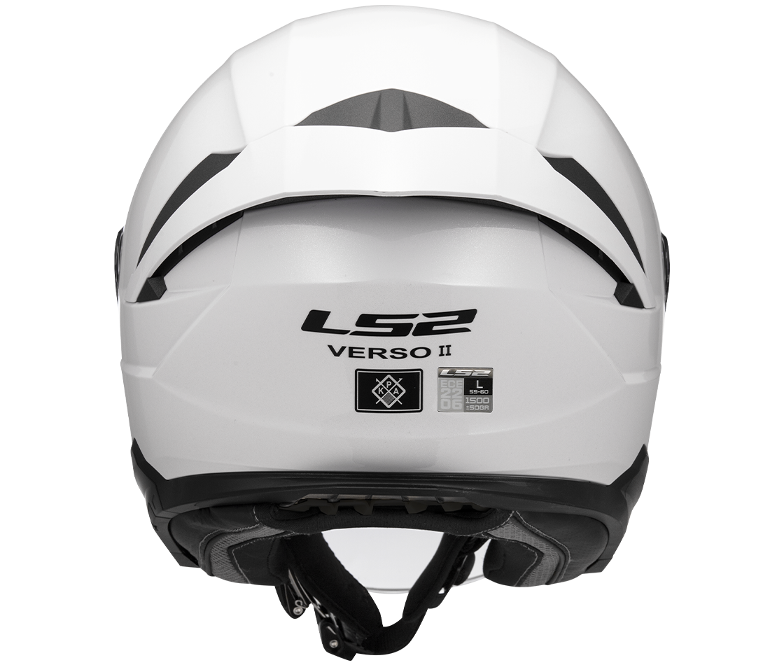LS2 OF618 VERSO II SOLID WHITE XXL