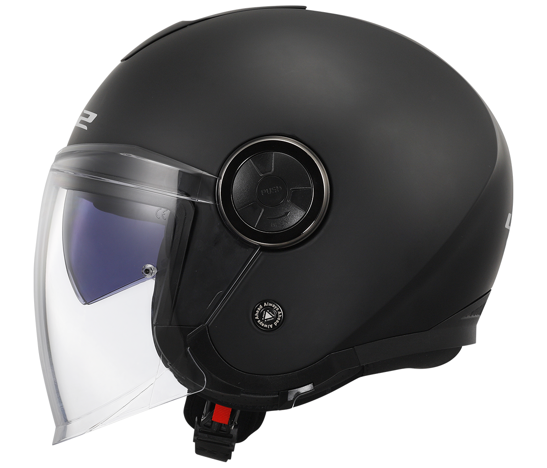 LS2 OF620 CLASSY SOLID MATT BLACK-06 XS