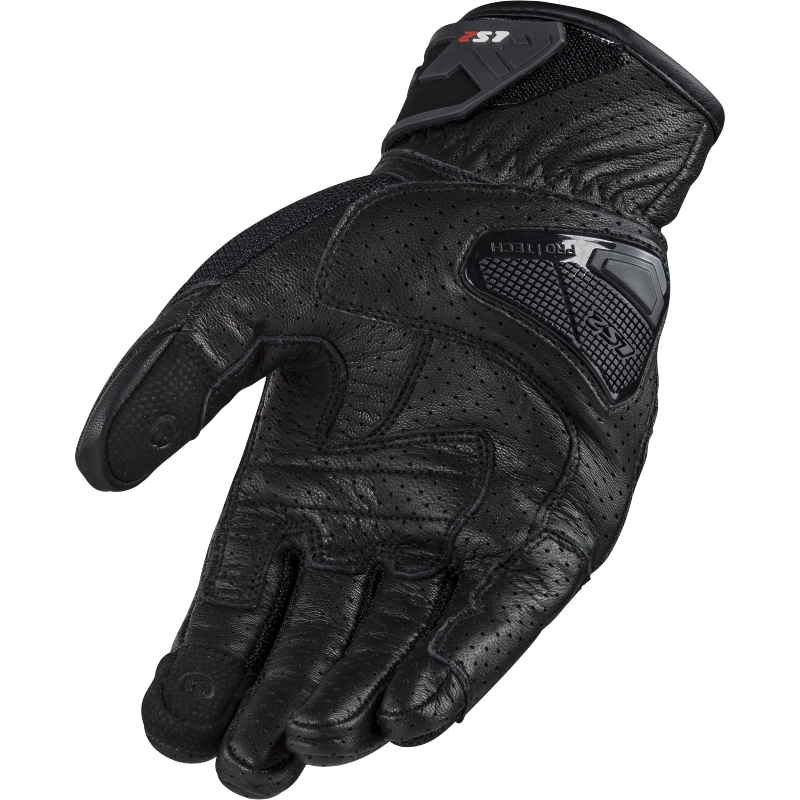 LS2 AIR RAPTOR MAN GLOVES BLACK S