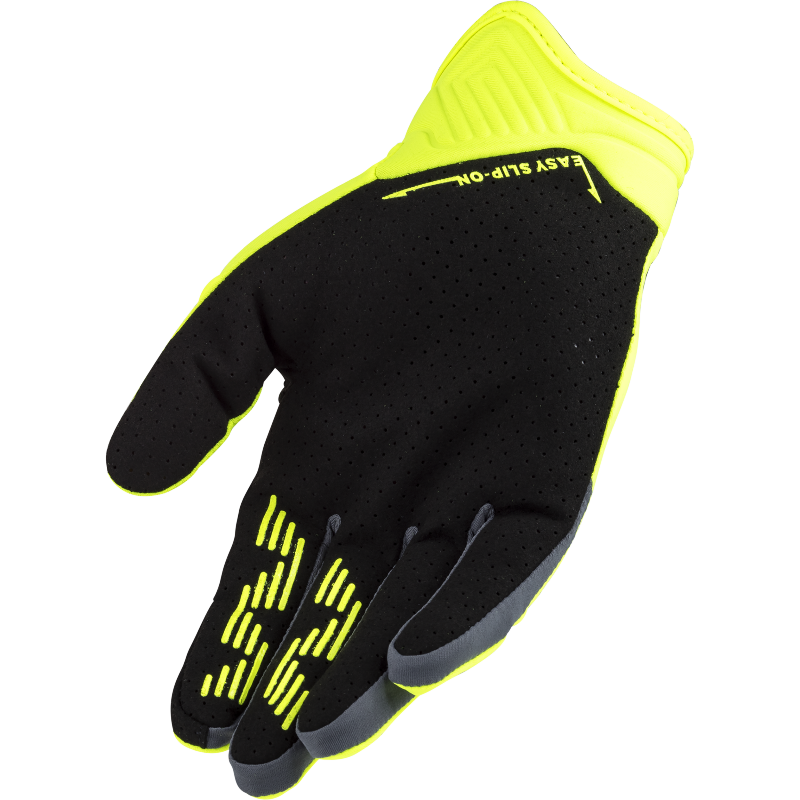LS2 BEND MAN GLOVES H-V YELLOW GREY
