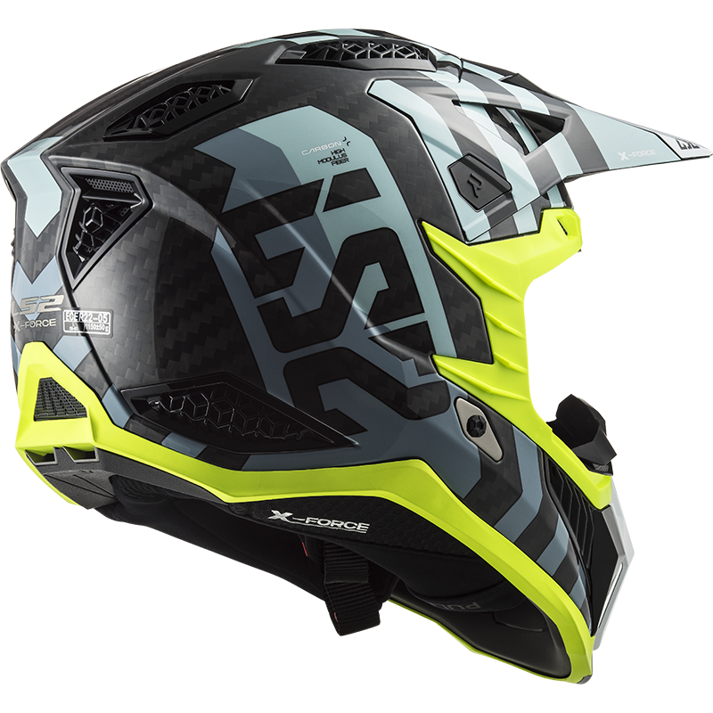 LS2 MX703 C X-FORCE BARRIER SKY BLUE-06 M