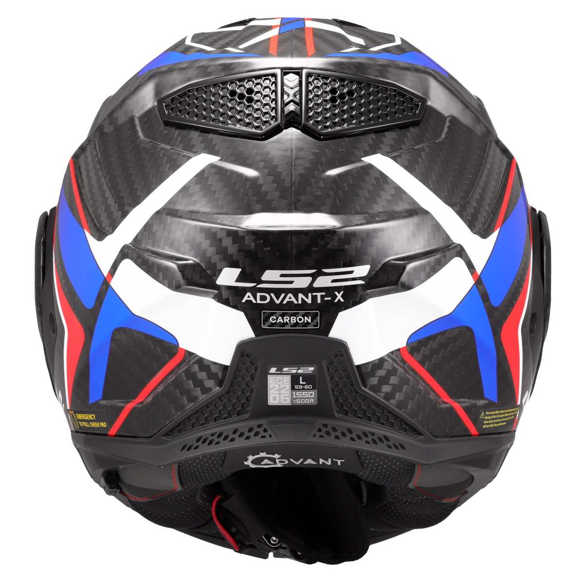 LS2 FF901 ADVANT X C FUTURE II WHITE BLUE-06 XXL