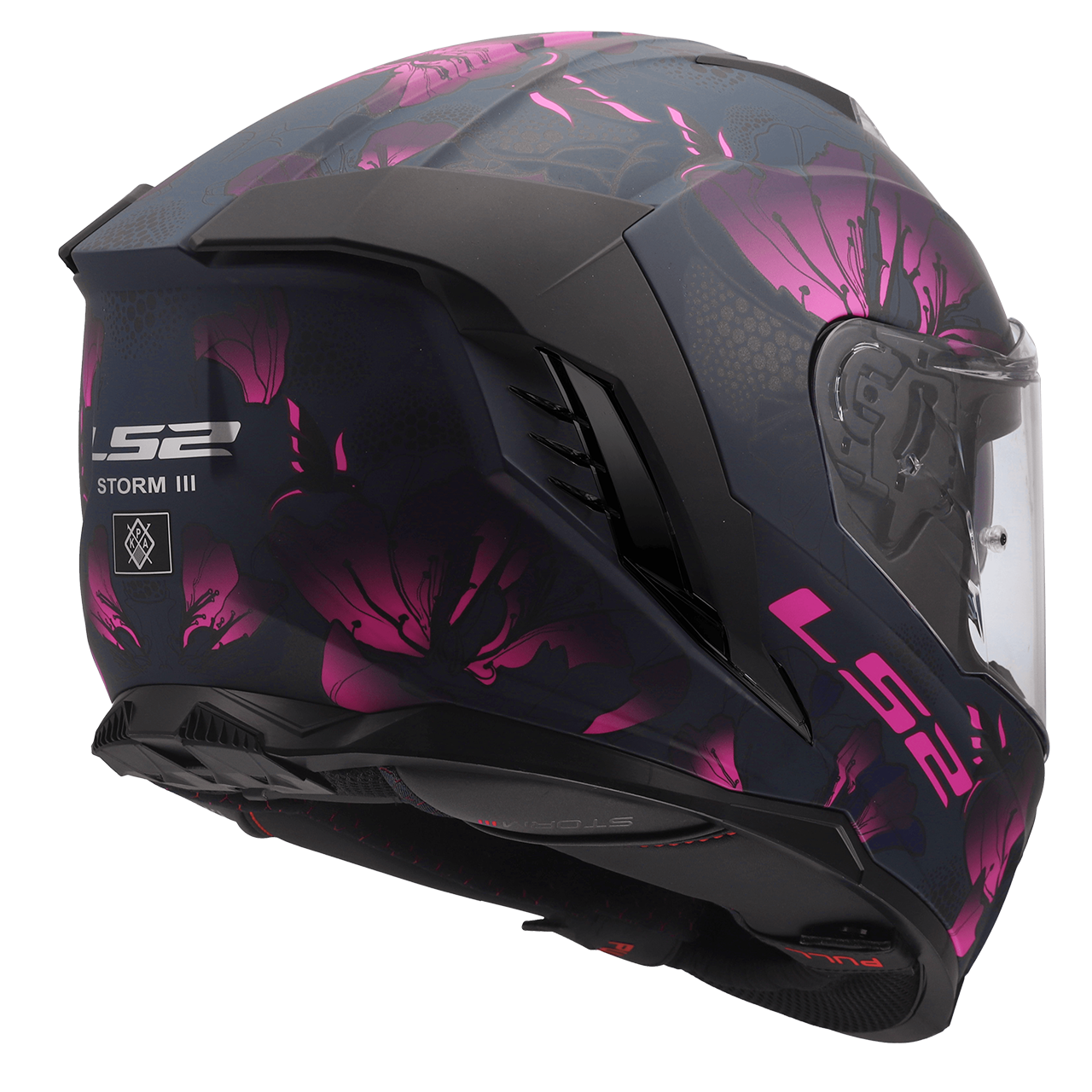 LS2 FF818 STORM III BURST BLACK PINK