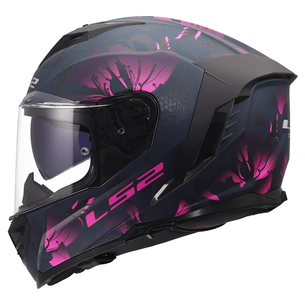LS2 FF818 STORM III BURST BLACK PINK