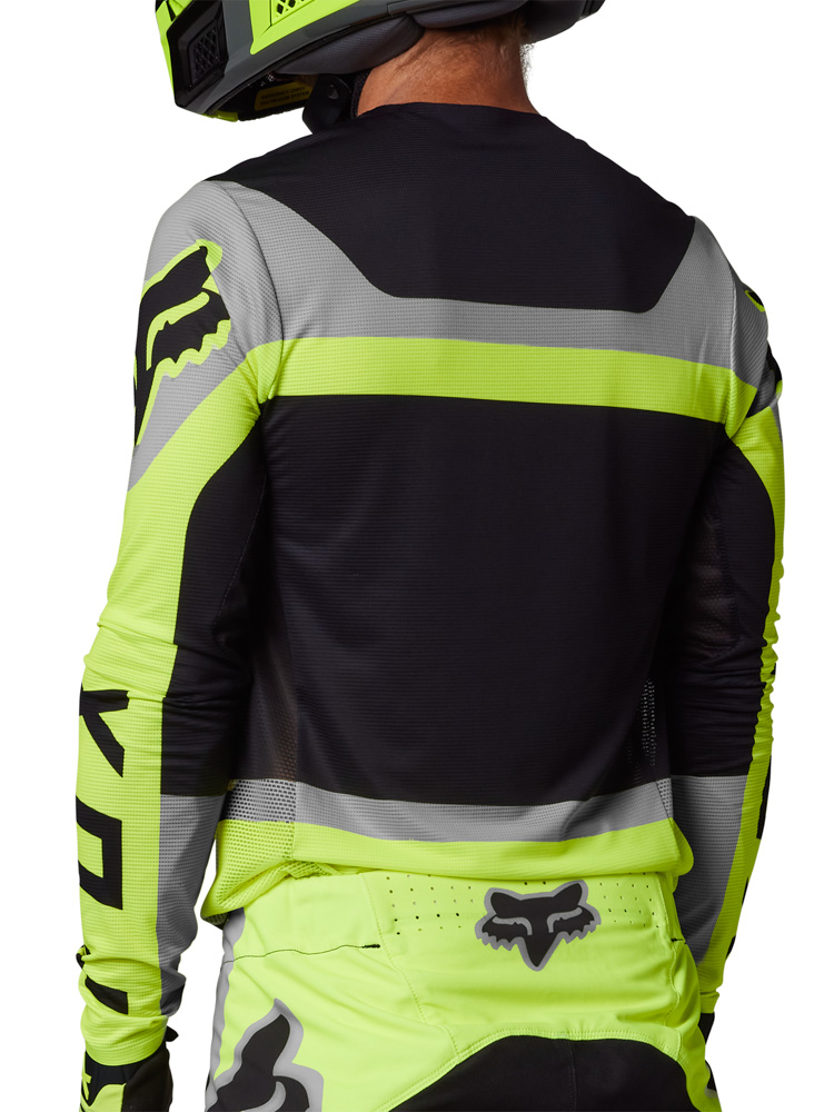 FOX Flexair Efekt Jersey  - M, Fluo Yellow MX23
