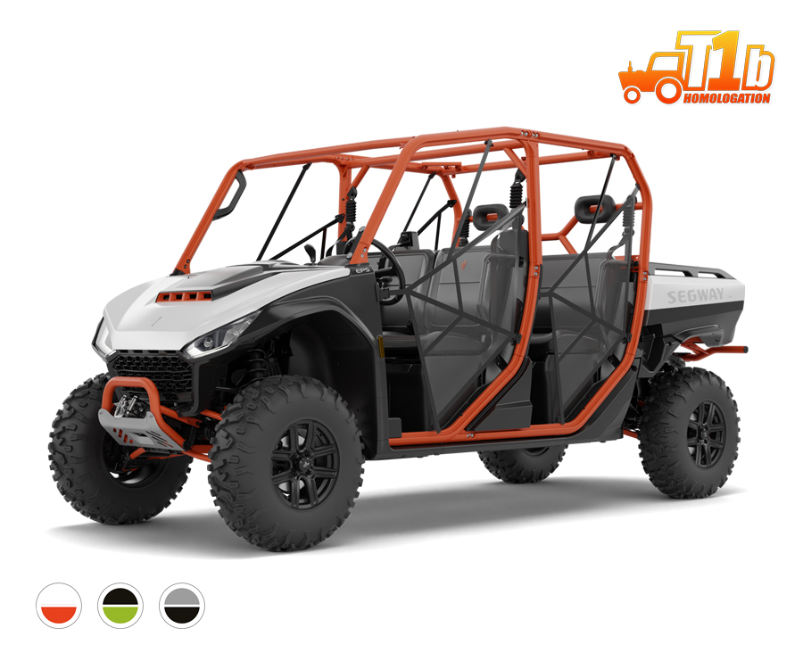 Segway Fugleman UT10 Crew E, T1b, White/Red