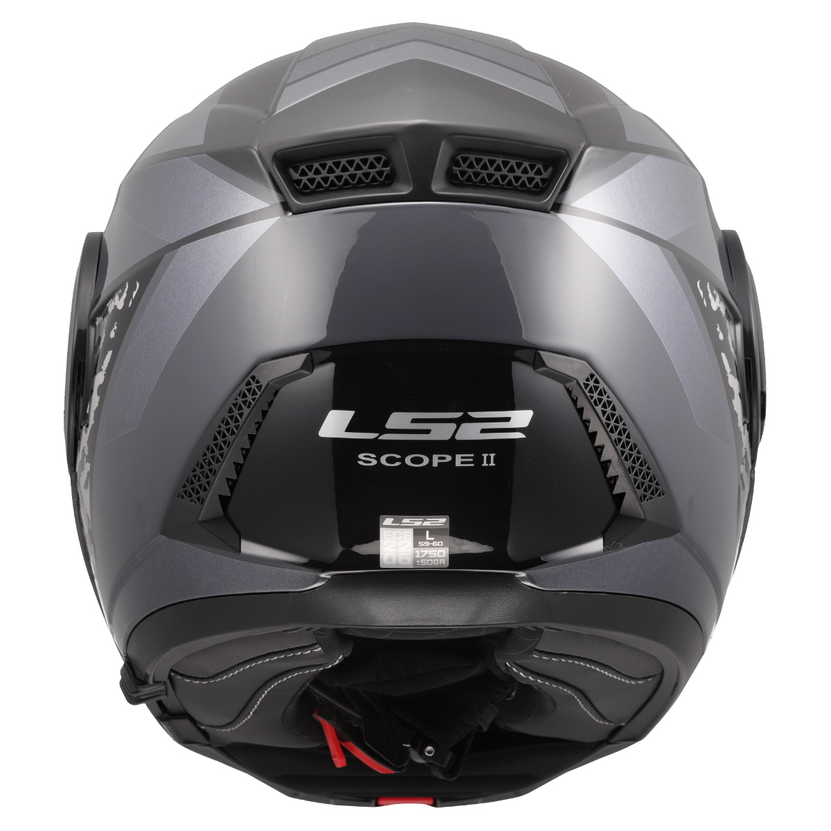 LS2 FF902 SCOPE II OXYD BLACK TITANIUM-06 XL
