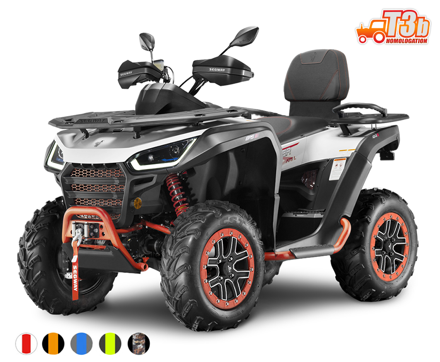 Segway Snarler AT6 L EPS Limited, T3b, Silver/Blue