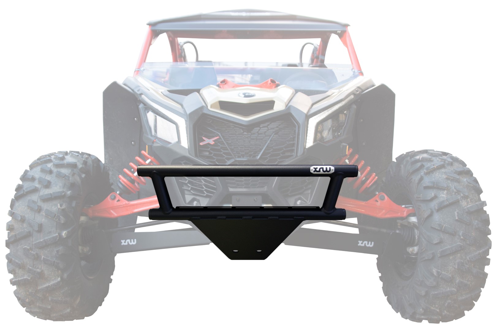 XRW FRONT BUMPER BR21 BLACK - CAN-AM MAVERICK X3 XRS