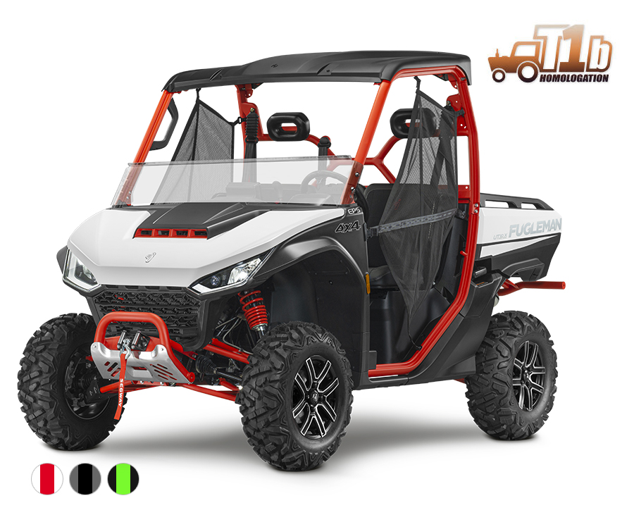 Segway Fugleman UT10, T1b, White/Red