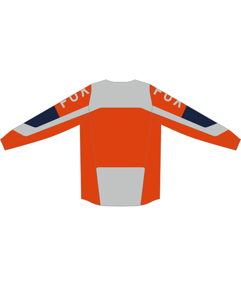 FOX 180 Nitro Jersey - Extd Sizes - 2X, Fluo Orange MX24