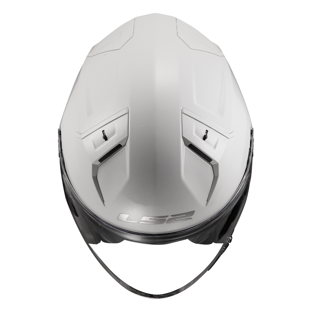 LS2 OF603 INFINITY II SOLID GLOSS WHITE-06 S