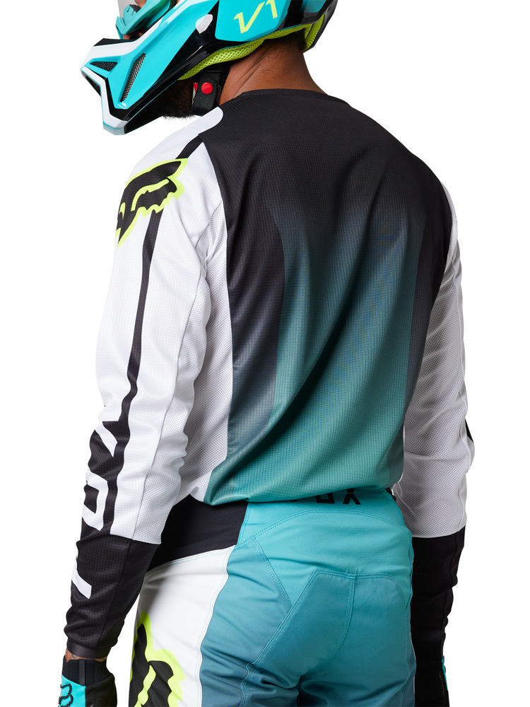 FOX 180 Leed Jersey  - S, Teal MX23