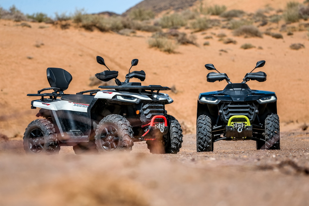 Segway AT5 L EPS, T3b, Silver/Blue