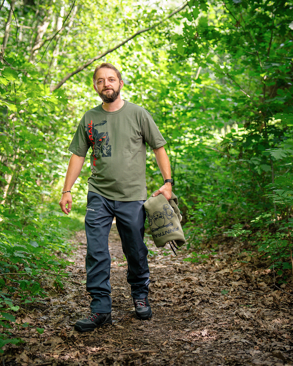 Finntrail T-shirt ATV Khaki XL