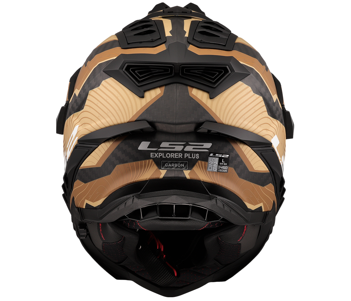 LS2 MX701 EXPLORER C TRICK BROWN SAND-06 S