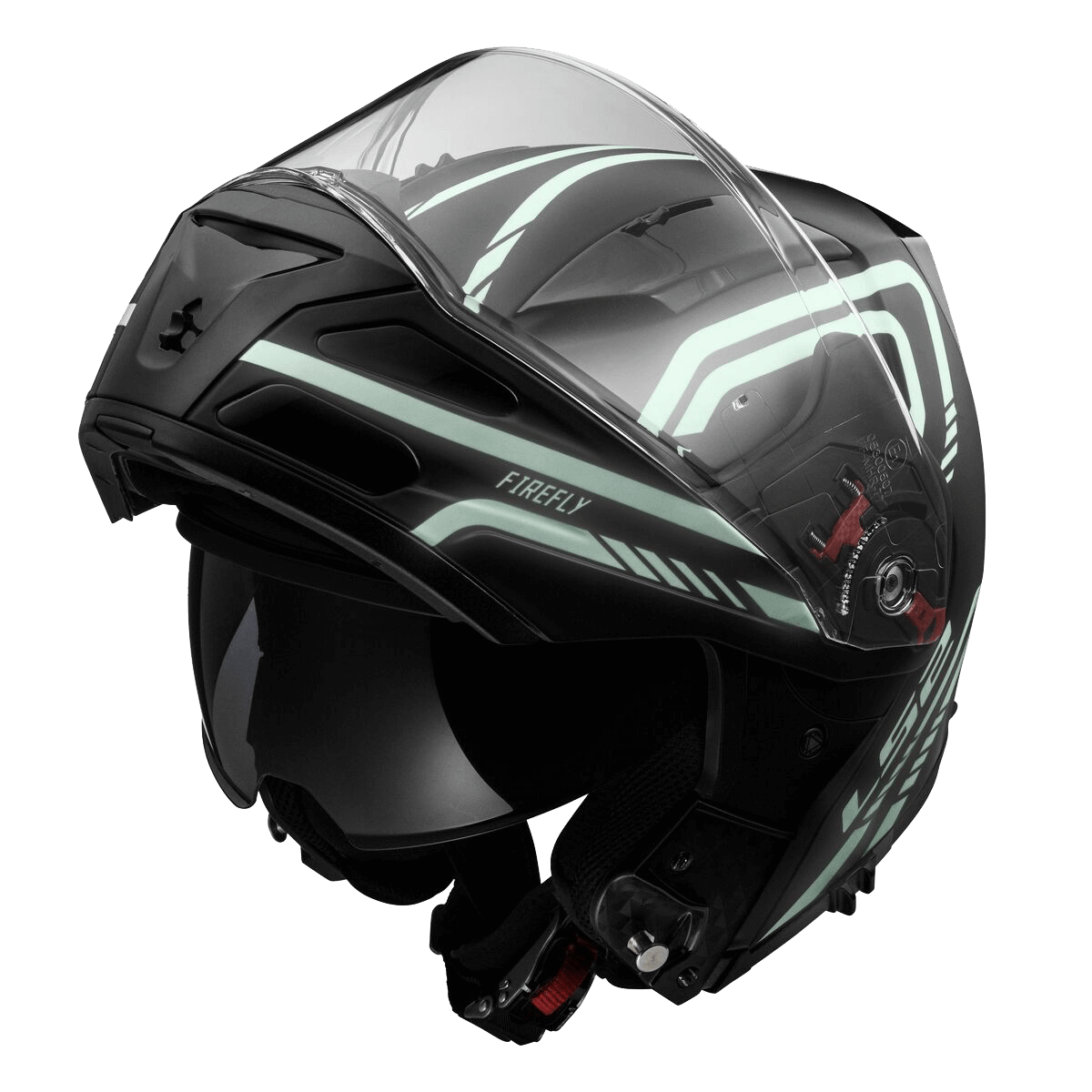 LS2 FF324 METRO EVO FIREFLY MATT BLACK, FOG FIGHTER (PINLOCK) XS
