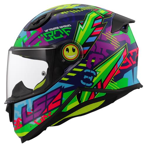 LS2 FF812 KID SVENT BLUE GREEN L