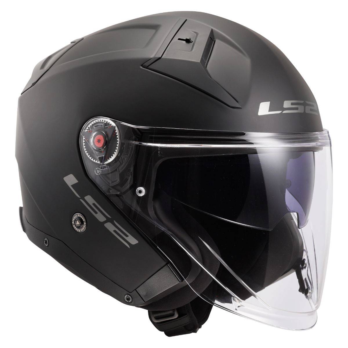 LS2 OF603 INFINITY II SOLID MATT BLACK-06 L