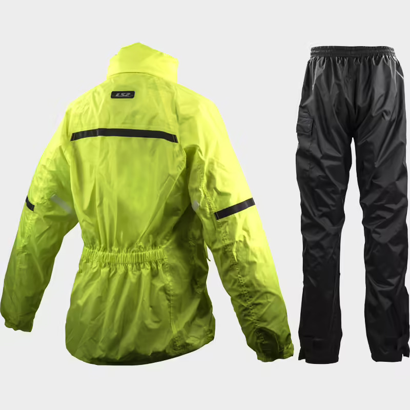 LS2 TONIC UNISEX RAIN SUIT HI-VIS YELLOW XXL