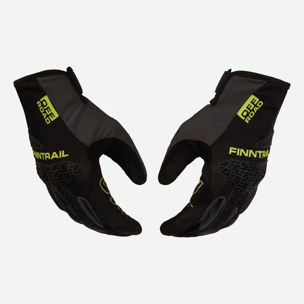 Finntrail Gloves Enduro GraphiteYellow L