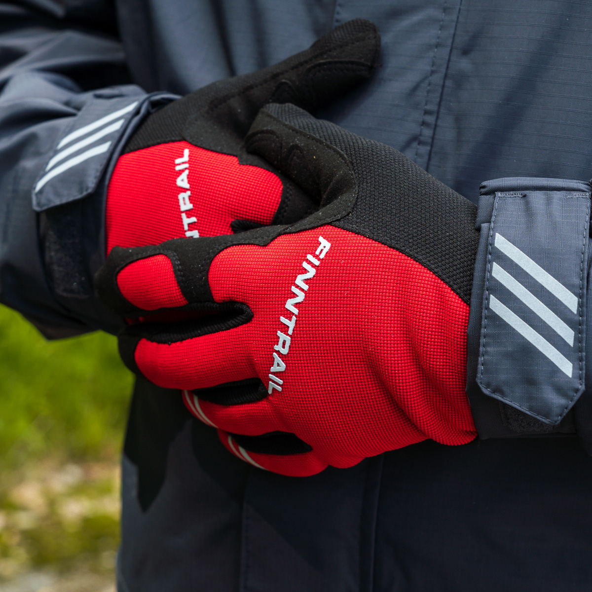 Finntrail Gloves Eagle Red M