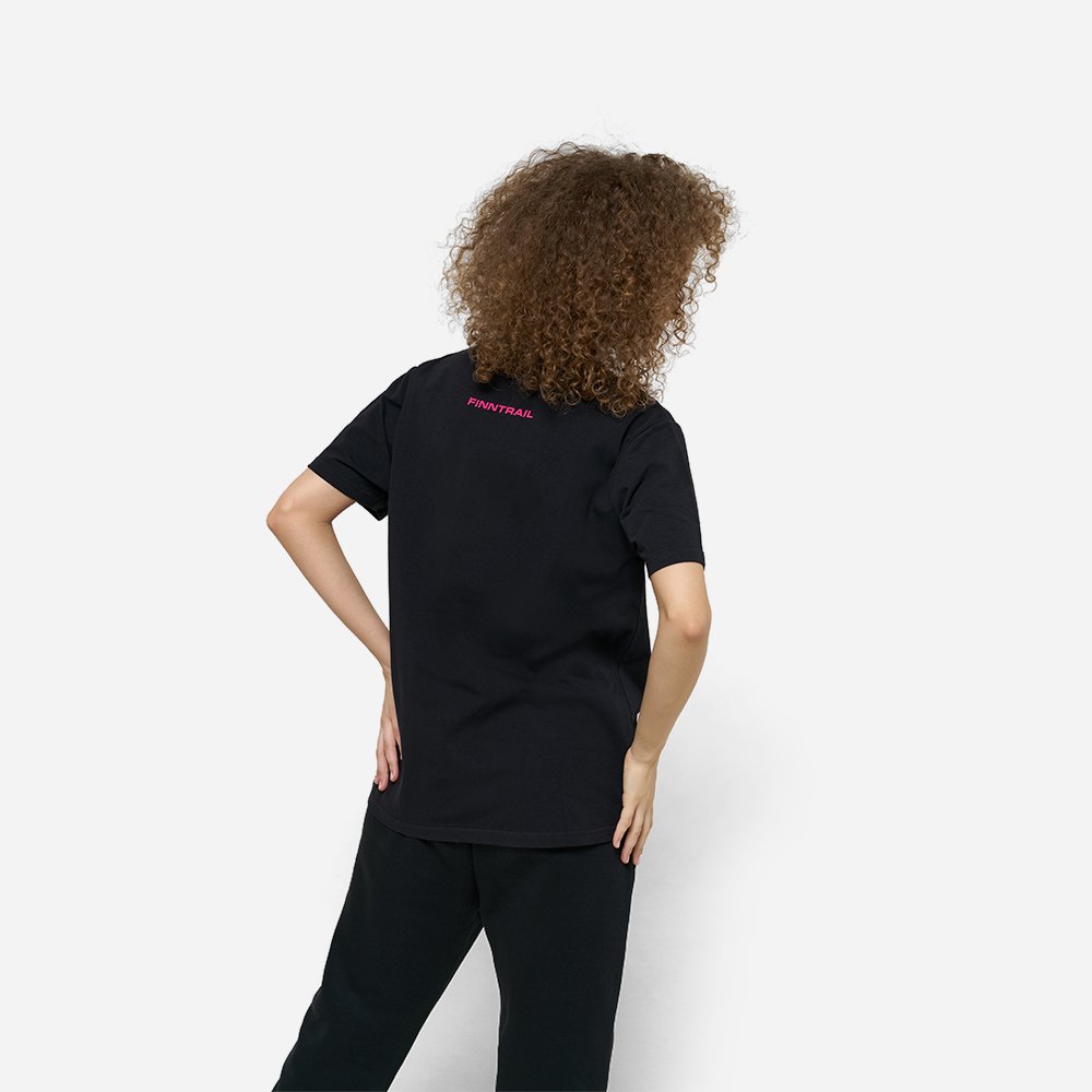 Finntrail T-shirt ATV BlackPink M