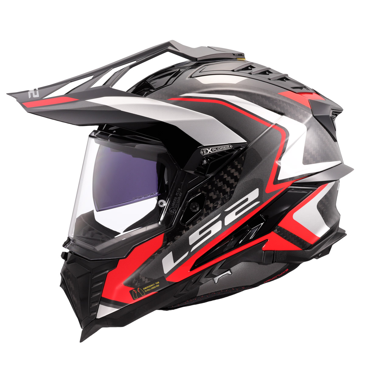 LS2 MX701 EXPLORER C FRONTIER II RED-06 L