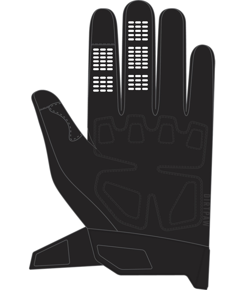 FOX Dirtpaw Glove Ce - M, Black MX24