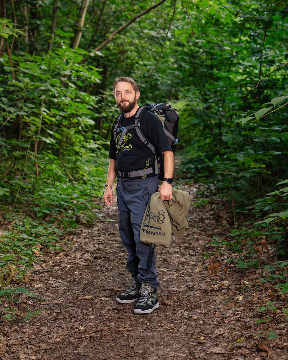 Finntrail T-shirt Big Fish BlackYellow XXL