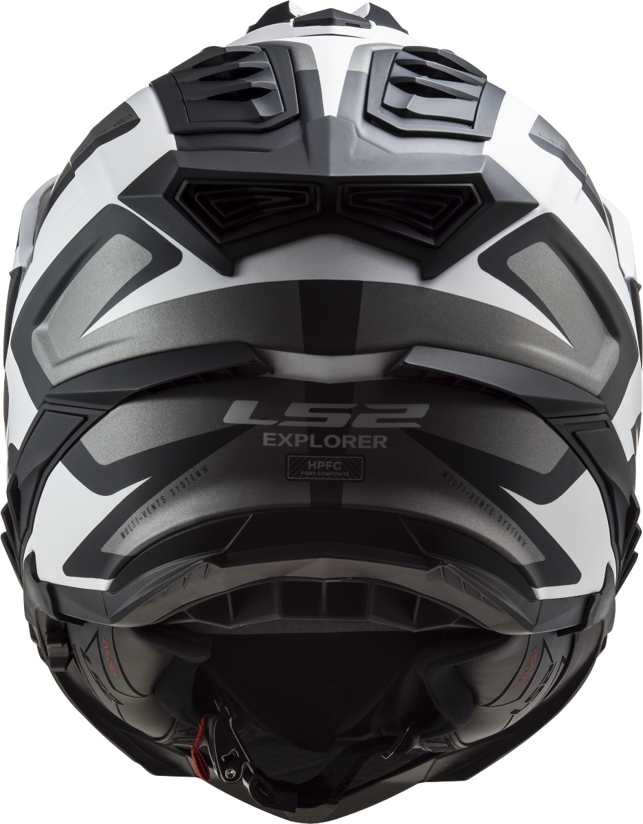 LS2 MX701 EXPLORER ALTER MATT BLACK WHITE-06 M