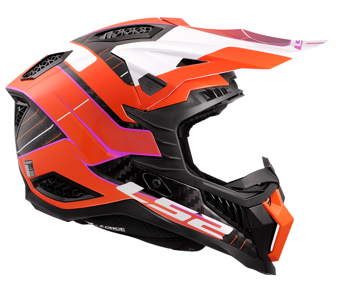 LS2 MX703 X-FORCE GALUO ORANGE-06 L