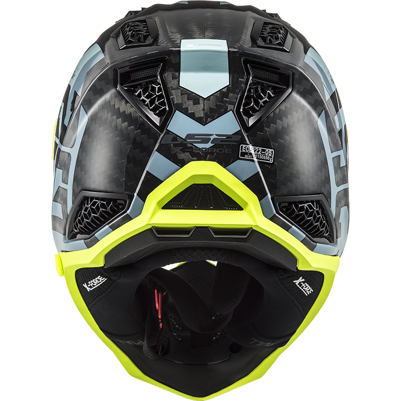 LS2 MX703 C X-FORCE BARRIER SKY BLUE-06 L