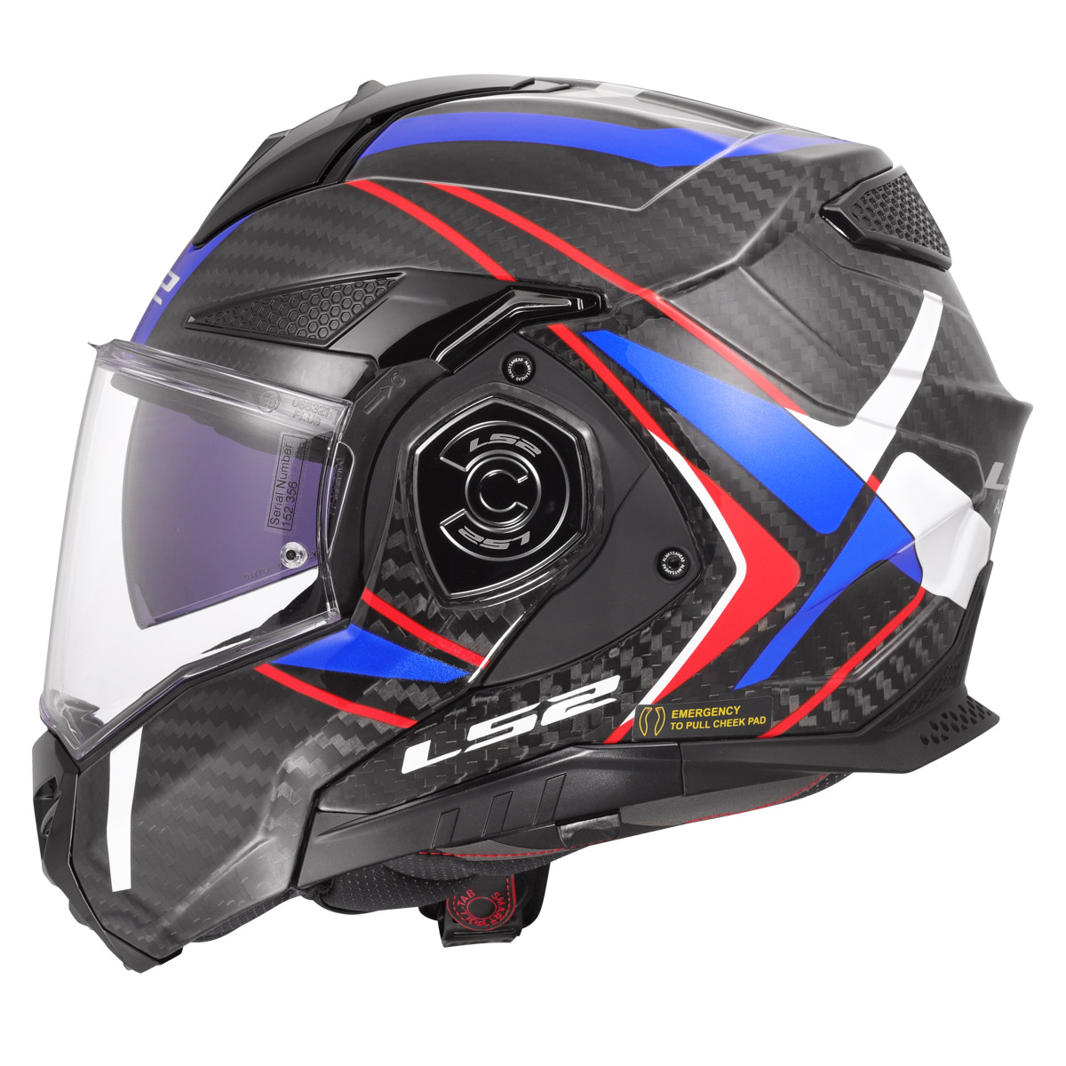 LS2 FF901 ADVANT X C FUTURE II WHITE BLUE-06 M