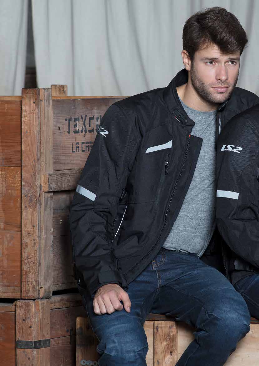 LS2 SERRA EVO MAN JACKET BLACK L