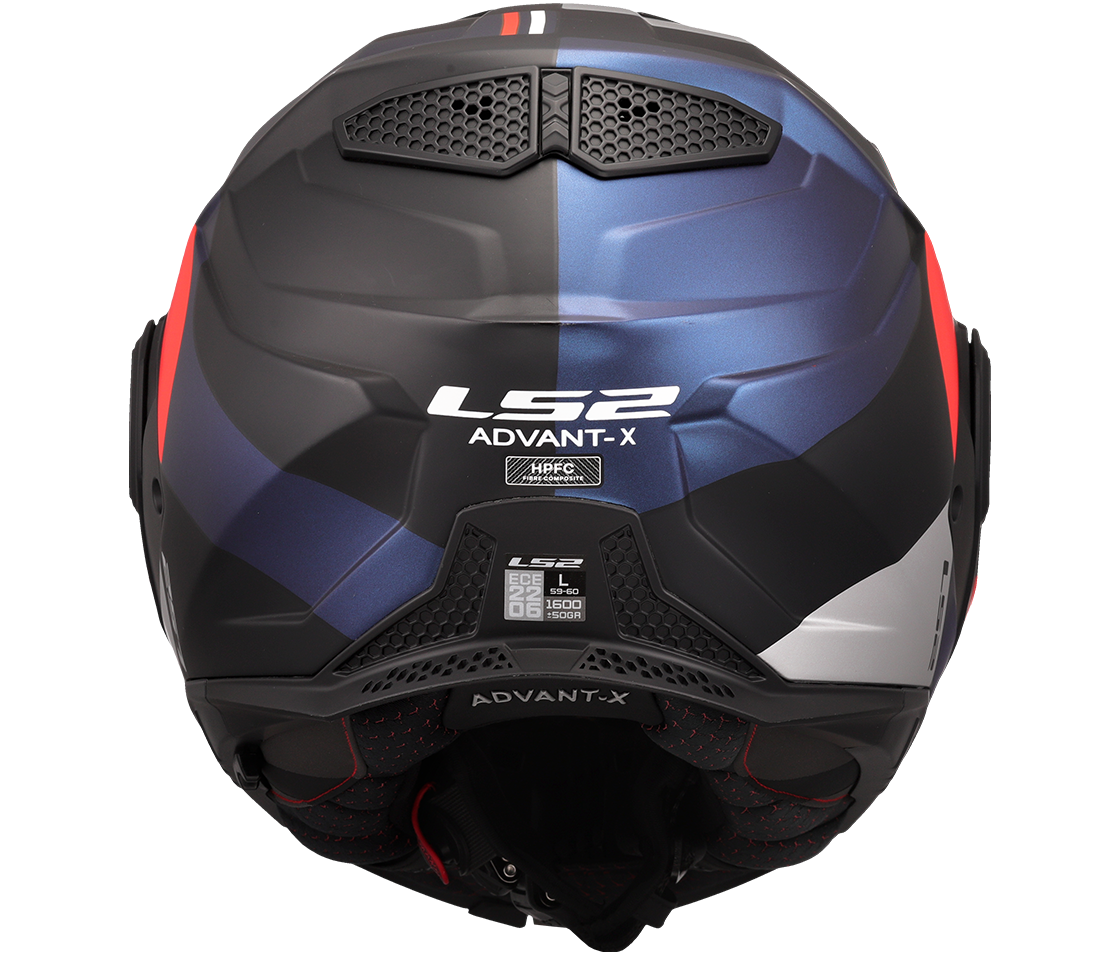 LS2 FF901 ADVANT X ULTRA BLUE RED-06 XS