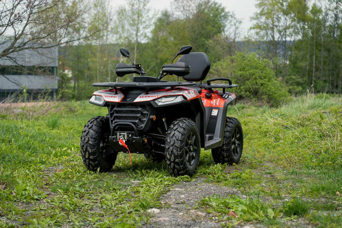 GRAPHIC STICKER KIT for Segway AT5-L orange