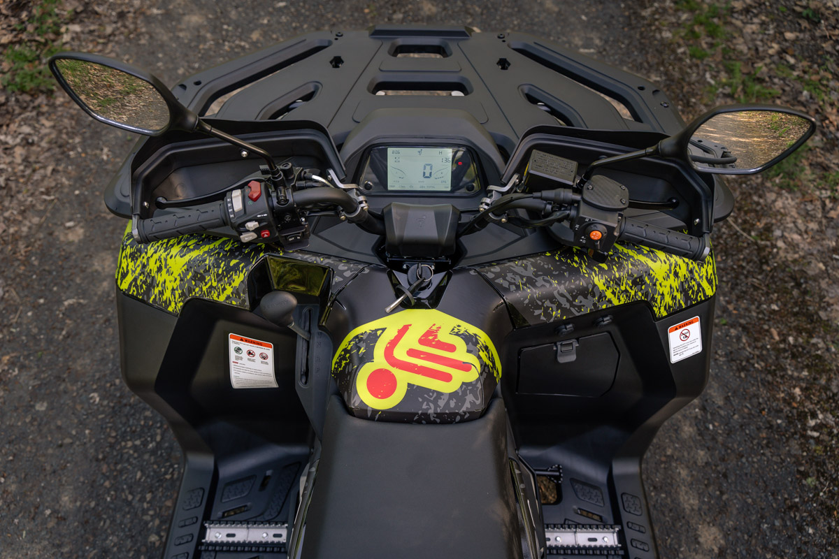 GRAPHIC STICKER KIT for Segway AT5-L green