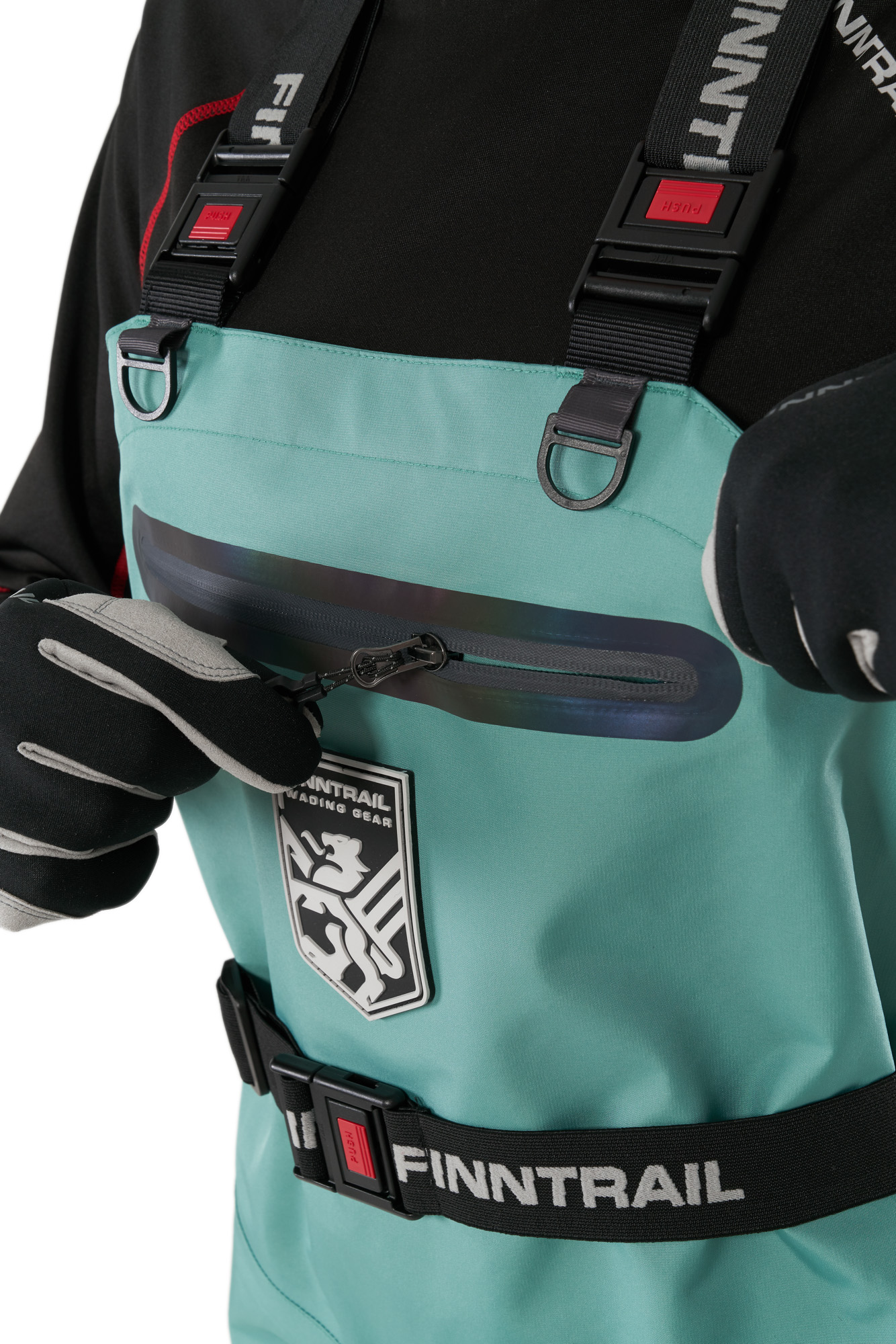 Finntrail Waders for women Rachel Petrol