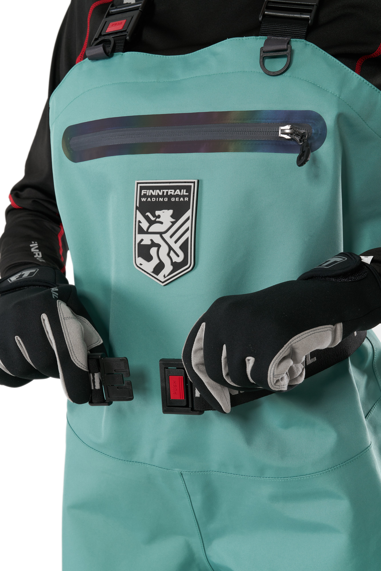 Finntrail Waders for women Rachel Petrol